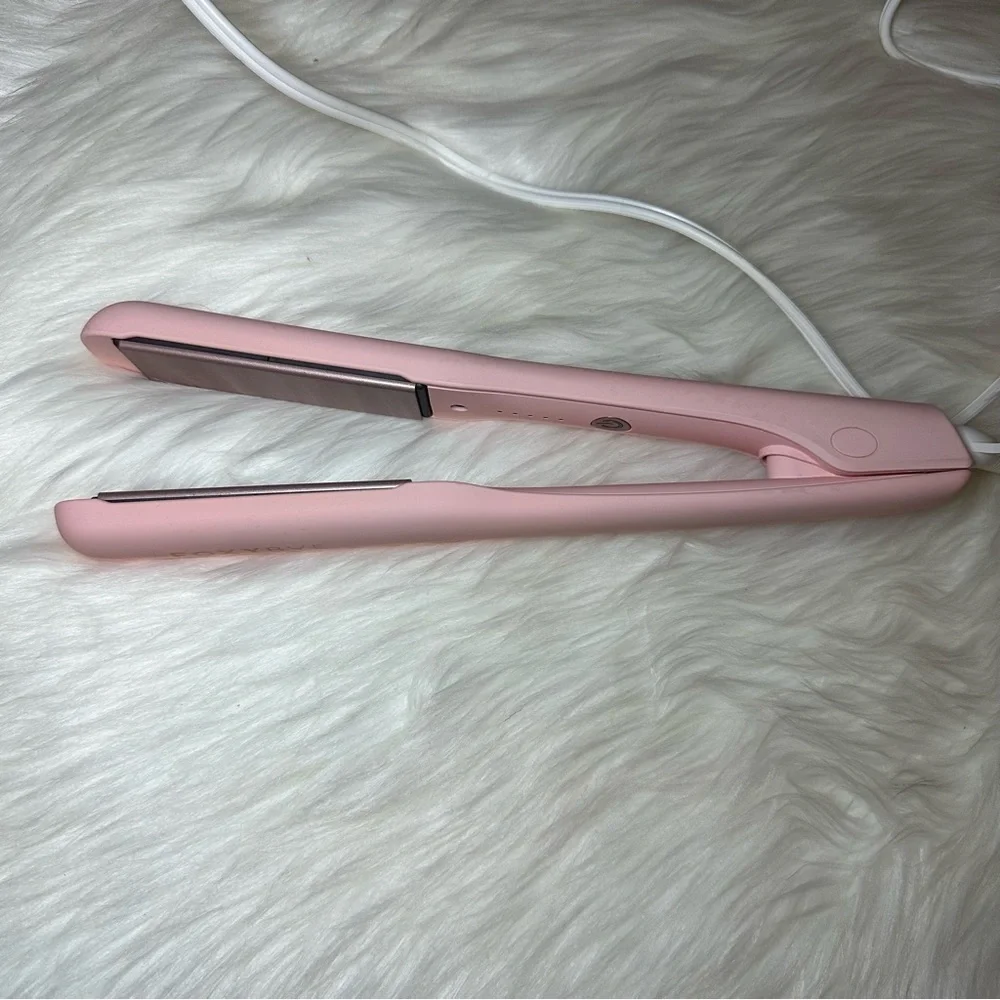 FoxyBae Baby Blush Pink Flat Iron 1” Inch - Picture 8 of 11